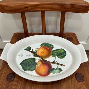 Portmeirion POMONA Augratin The Roman Apricot Bakeware Baking Dish